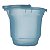 Balde Plástico 8,5 Litros Para Limpeza Casa Lavandeira Com Alças - 240/1 Sanremo - Azul - Imagem 3