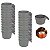Conjunto Copete 24 Porta Copos Descartavel Cantinho Cafe Plastico Cinza - AMZ - Imagem 1