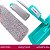 Kit Mop Spray Fit Noviça Reservatório Rodo Mágico Limpeza Com 1 Refil Bettanin - Imagem 3