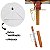 Ombrelone Madeira Quadrado 2x2m Sardenha Guarda Sol Sombreiro Bagum Branco - 303101 Belfix - Imagem 4