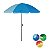 Kit Guarda Sol 1,8m Carrinho De Praia Simples 2 Cadeira Alta Piscina Camping - Mor - Lilás - Imagem 2