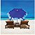 Ombrelone Guarda Sol 2,4m Sombreiro Alumínio Malibu Beach Jardim Praia Piscina Camping Azul - 1802 Tobee - Imagem 2