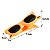 Kit 2 Prendedores De Toalha Modelo Óculos Clip Laranja Para Cadeira De Praia Varal - AMZ - Imagem 4