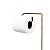Kit Suporte Porta Papel Higiênico Com Lixeira 8L Tampa Basculante De Cozinha Banheiro Rose Gold - AMZ - Imagem 4