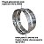 Anel 115mm Em Aço Galvanizado Para Cano De Chaminé Fogão à Lenha Lareira - N°2 AMZ - Imagem 2