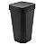 Lixeira Izzy 15 Litros Cesto de Lixo Para Banheiro Cozinha Escritório Preto - LX315PTF Ou - Imagem 1