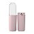 Kit Lixeira 5L Porta Escova Sanitária Dispenser Bandeja Saboneteira Banheiro Serene Rosa - 99417/2537 Coza - Imagem 3