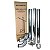Kit Chaminé Com 3 Canos Curva Chapéu 120mm Em Aço Galvanizado Casa Fogão a Lenha Lareira - N°3 AMZ - Imagem 1