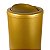 Lixeira 16 Litros Inox Dourado Fosco Com Tampa Basculante Cesto De Lixo Cozinha Escritório - 20016/B CP - Imagem 2