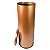 Lixeira 16 Litros Inox Rose Gold Fosco Com Tampa Basculante Cesto De Lixo Cozinha Escritório - 20016/B CP - Imagem 3
