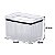 Kit 2 Pote Hermético 1,8l Porta Fruta Vegetal Geladeira Empalhável Fresh Lumini - Paramount - Imagem 3