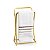 Porta Toalha de Bancada Dourado Fosco para Banheiro Lavabo - 3222 Arthi - Imagem 1
