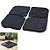 Kit Ombrelone Lateral Suspenso 2,5m Com Manivela + Base 60L Quadrada - Belfix - Imagem 5