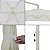 Kit Ombrelone Lateral Suspenso 2,5m Com Manivela + Base 60L Quadrada - Belfix - Imagem 4