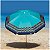 Guarda Sol Ibiza 2,50m Articulável Alumínio Turquesa - 1605 Tobee - Imagem 2