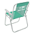 Kit 2 Cadeira de Praia Alta Alumínio Lazy Sannet Verde Mormaii - 023568 Belfix - Imagem 4
