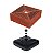 Kit Ombrelone Guarda Sol 3m Articulado Preto com Base Revestida Madeira Jardim Piscina Praia - AMZ - Imagem 8