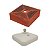 Kit Ombrelone Guarda Sol Ipanema 2,5m Articulado Bege com Base Revestida Madeira Jardim Piscina Praia - AMZ - Imagem 7