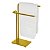 Suporte Porta Toalha Toalheiro de Bancada Banheiro Dourado Fosco - 2372DO Future - Imagem 1