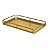 Bandeja Organizadora Retangular Média 15x25cm Decoração Dourado Fosco - 6024DO Future - Imagem 4