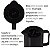Conjunto Bule Haus Garrafa Térmica 500ml + Coador Café Chá Presente Preto - Mor - Imagem 3