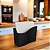 Kit 10 Porta Guardanapo Pequeno Organizador Mesa Restaurante Cozy Preto - 10500 Coza - Imagem 3