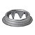 Anel Universal Colarinho Para Chaminé Fogão A Lenha Galvanizado 110mm a 120mm - 3394 Hedlund - Imagem 3