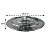 Kit Para Fogão A Lenha Anel Universal + Proteção Acabamento + Registro Borboleta + Chapeu Fixo Galvanizado 110mm Nº1 - Imagem 5