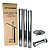 Kit Chaminé Para Fogão A Lenha 3 Canos 1m + Joelho + Chapéu Galvanizado 115mm Nº2 - Hedlund - Imagem 1