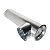 Kit Chaminé Para Fogão A Lenha 3 Canos 1m + Joelho + Chapéu Galvanizado 110mm Nº1 - Hedlund - Imagem 5
