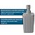 Dispenser Porta Sabonete Líquido 350ml Banheiro New Square Cinza - 10451 Coza - Imagem 3