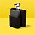 Dispenser Porta Detergente Líquido 500ml Esponja Cozinha Flat Preto- 17002/3 Coza - Imagem 2