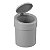 Lixeira 5,4 Litros com Tampa Click Press Cozinha Banheiro Cinza - 10908 Coza - Imagem 3
