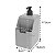 Kit Cozinha Dispenser Porta Detergente Lixeira 2,5L Single Cinza - Coza - Imagem 3