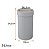 Kit Banheiro Porta Escova Cotonete Dispenser Saboneteira Lixeira Basculante 9L New Square Cinza - Coza - Imagem 7