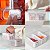 Organizador com Cesto Duplo Para Geladeira 2,2L Branco Natural - Clear Fresh OF650NT Ou - Imagem 2