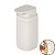 Dispenser Porta Sabonete Líquido 380ml Banheiro Bege - Aura PSA400BGF Ou - Imagem 1