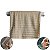 Porta Toalha Toalheiro 55cm de Parede Com Adesivo Bege - Eleve TPE100BGF Ou - Imagem 1