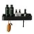 Porta Shampoo Prateleira De Parede Com Adesivo Preto - Eleve PHE100PTF Ou - Imagem 1