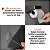 Porta Papel Higiênico Papeleira de Parede com Adesivo Preto - Eleve PPE100PTF Ou - Imagem 2