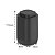 Kit Banheiro 3pç Porta Escova Cotonete Algodão + Dispenser Sabonete 380ml Preto - Aura Ou - Imagem 4