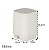 Kit Banheiro 6pç Lixeira 6L + Porta Sabonete Escova Cotonete Dispenser Bege - Aura Ou - Imagem 8