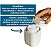 Kit Banheiro 3pç Porta Escova Cotonete Algodão + Dispenser Sabonete Líquido 380ml Bege - Aura Ou - Imagem 3