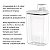 Kit 2 Dispenser Sabão Líquido Dosador 2,3 Litros Lavanderia Natural Branco - Flow DFW200BCF Ou - Imagem 4