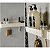 Kit Banheiro 2pç Saboneteira + Porta Shampoo Com Adesivo Bege - Eleve Ou - Imagem 2