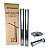 Kit Chaminé Para Fogão A Lenha 2 Canos 1m + Joelho + Chapéu Galvanizado 110mm Nº1 - Hedlund - Imagem 1