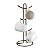 Suporte Organizador 6 Canecas Porta Xícaras Bancada Cozinha Cor Café - 1126CF Future - Imagem 1