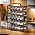 Suporte Porta 50 Cápsulas Compatível Nespresso Cor Café - 1147CFFuture - Imagem 2