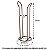 Organizador Suporte Porta Copos Descartáveis 200ml Cozinha Cor Café - 1148CF Future - Imagem 4