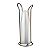 Organizador Suporte Porta Copos Descartáveis 200ml Cozinha Cor Café - 1148CF Future - Imagem 1